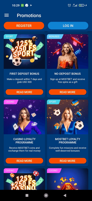 Töltse le a Mostbet HU alkalmazást Androidra és iOS-ra